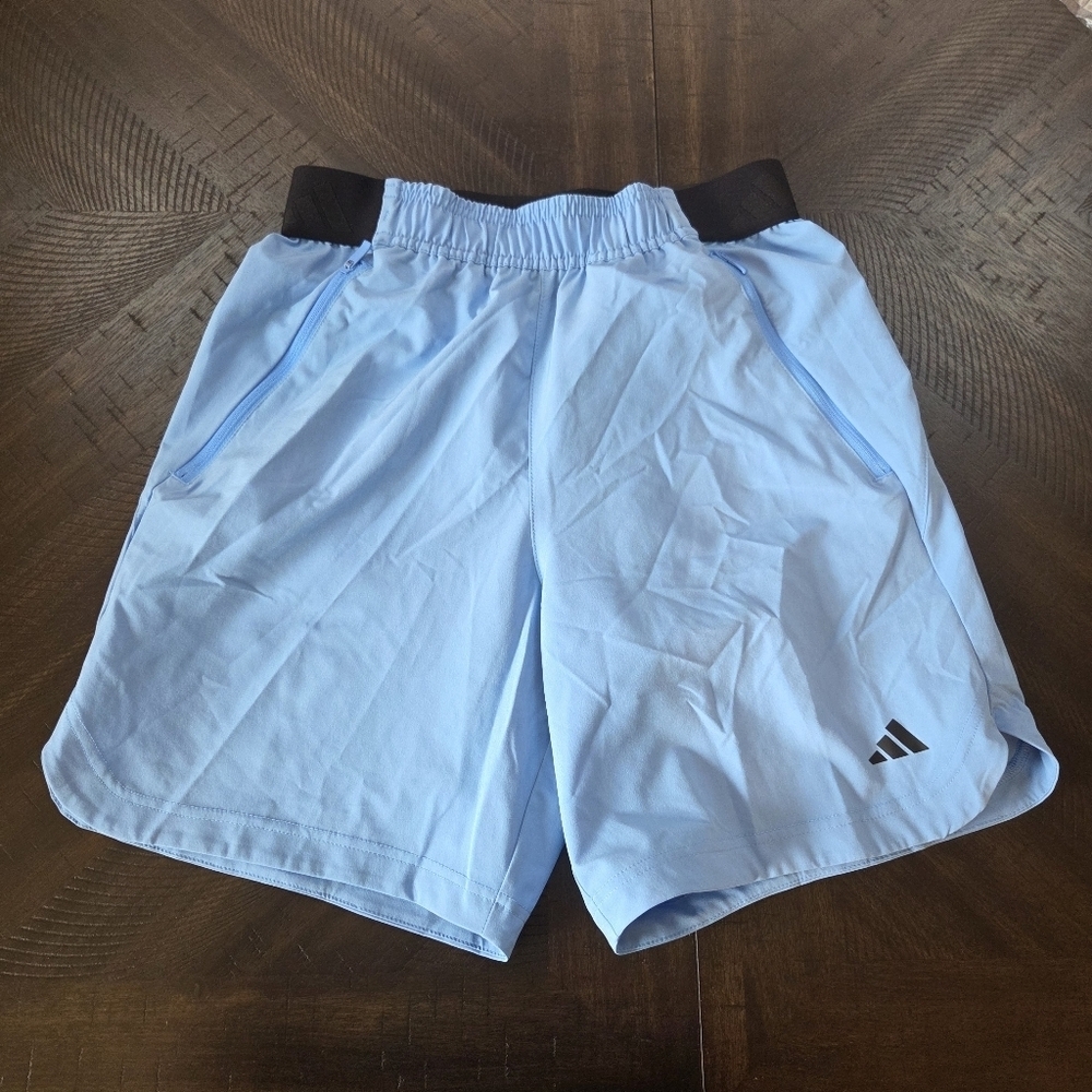 Adidas Men's Axis Woven 4.0 Training Shorts - Blue Burst XS 7" Inseam New Tennis